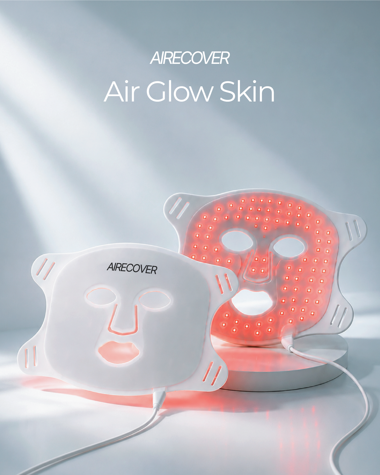 Air Glow Skin | Máscara Profesional de Luz LED para Cuidado Facial en Casa