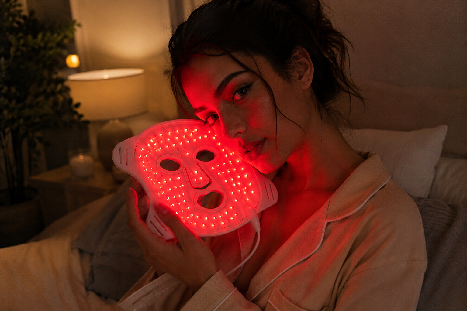 ¿Qué son las máscaras de luz roja? Las máscaras del momento que están revolucionando el cuidado facial