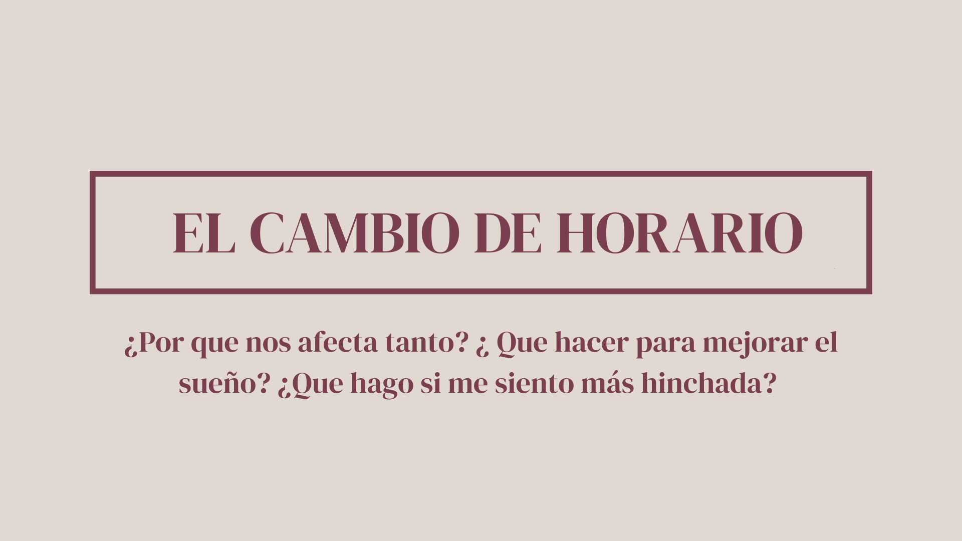Cambio de horario en España: cómo dormir menos provoca hinchazón y cómo la presoterapia puede ayudarte