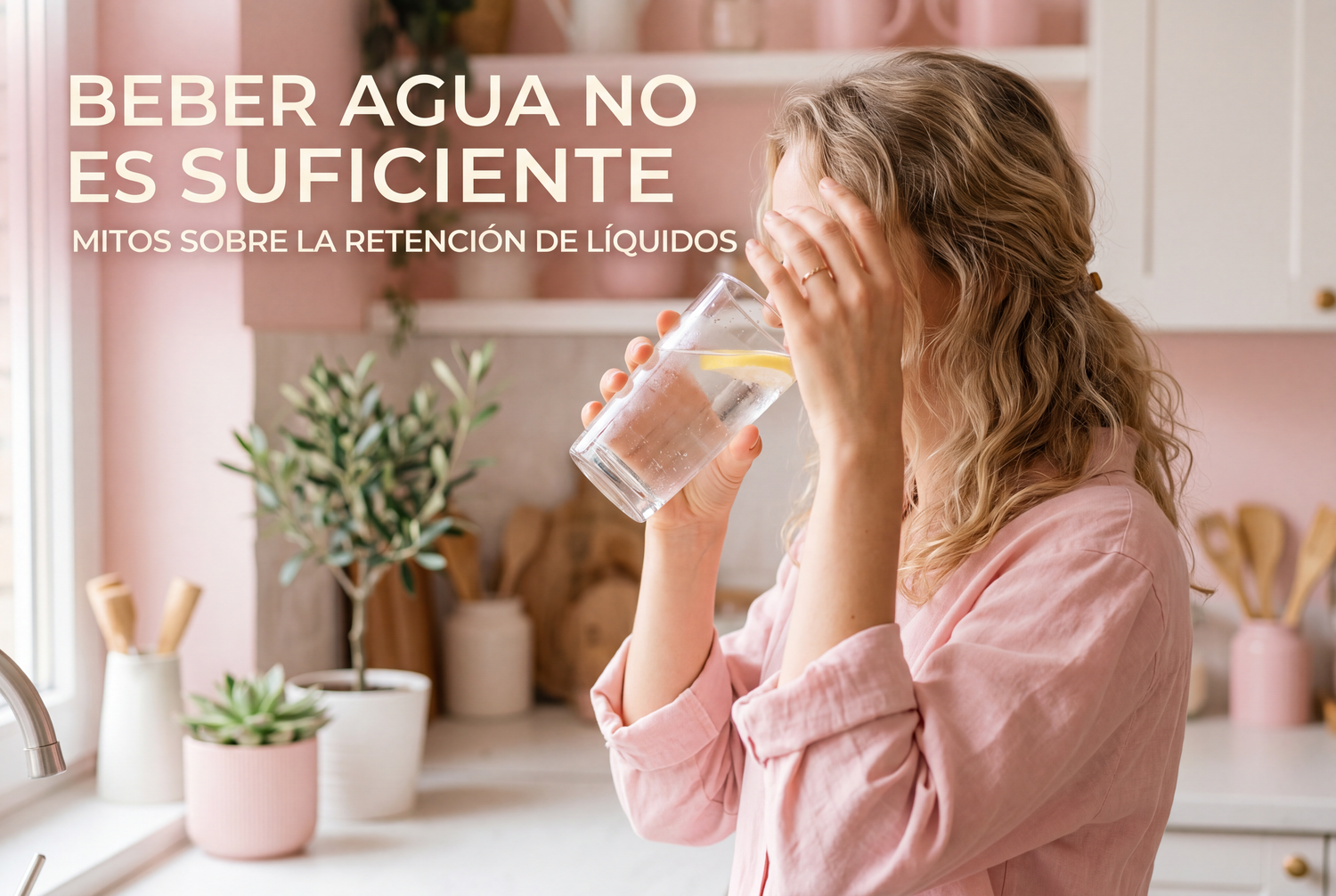 Beber agua no es suficiente: mitos sobre la retención de líquidos